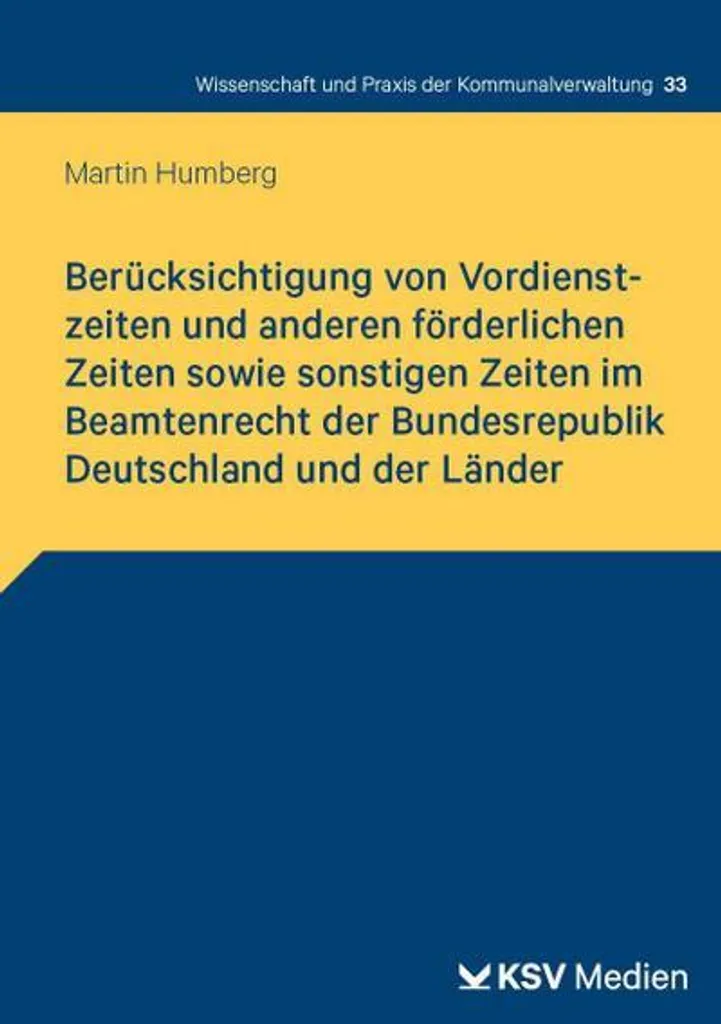 Optimisation de carrière publique en Allemagne : droits et ancienneté