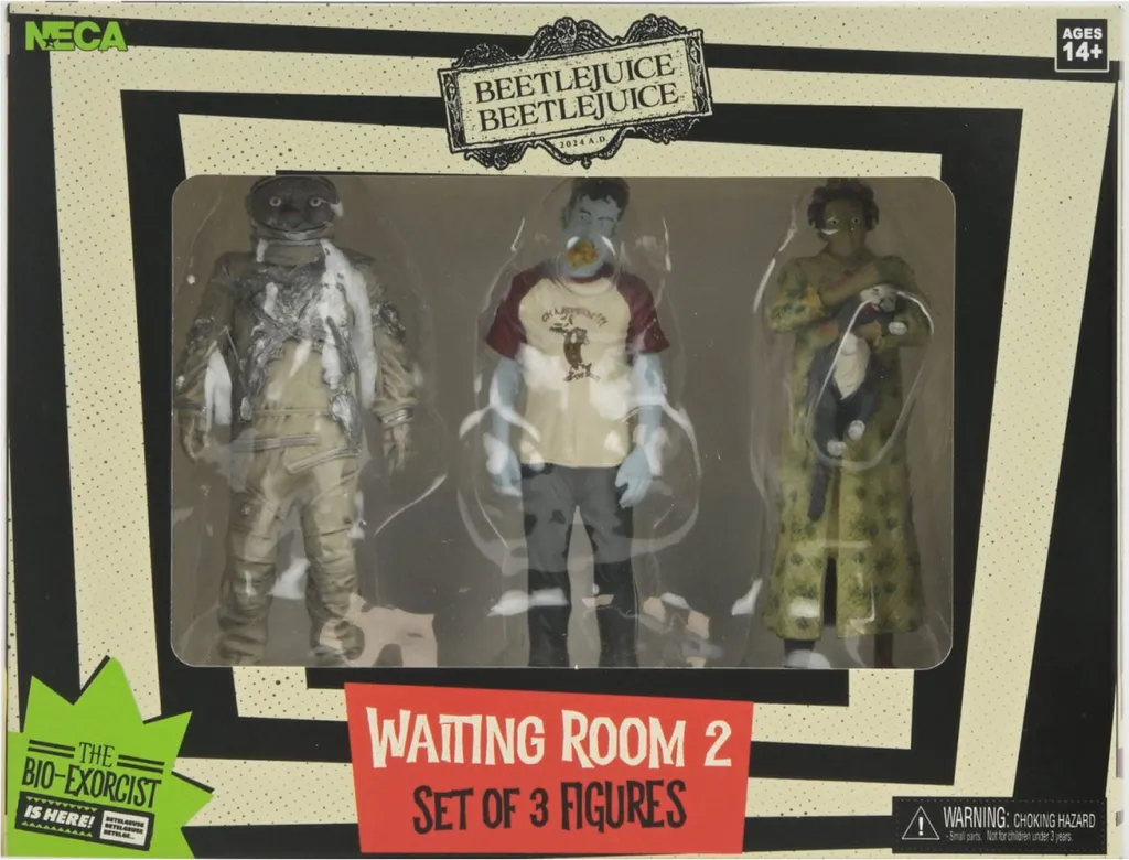 Figurines Beetlejuice NECA Pack de 3 Spaceman et Winner 18cm - 6