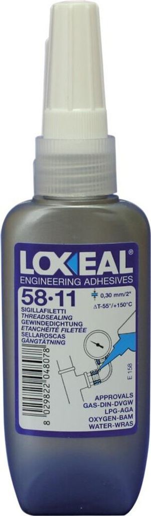 Loxeal 58-11-050 Rohrgewindedichtung 50 ml mittelfest Produktbild 