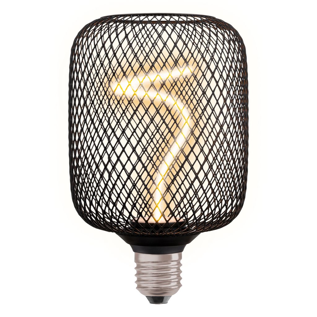 Osram LED Dekoleuchtmittel E27 Square schwarz 3,5W dimmbar Produktbild 