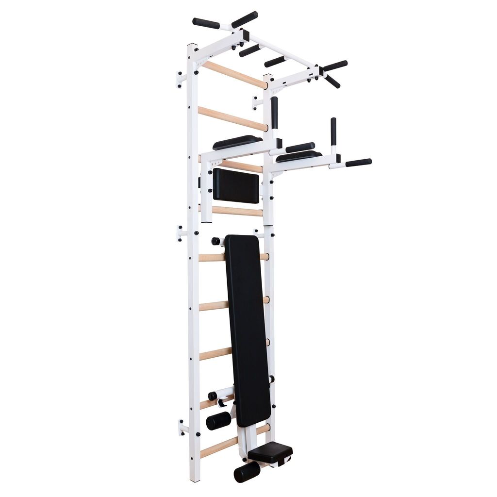 BenchK Sprossenwand Fitness-System "723", 732W, Weiß