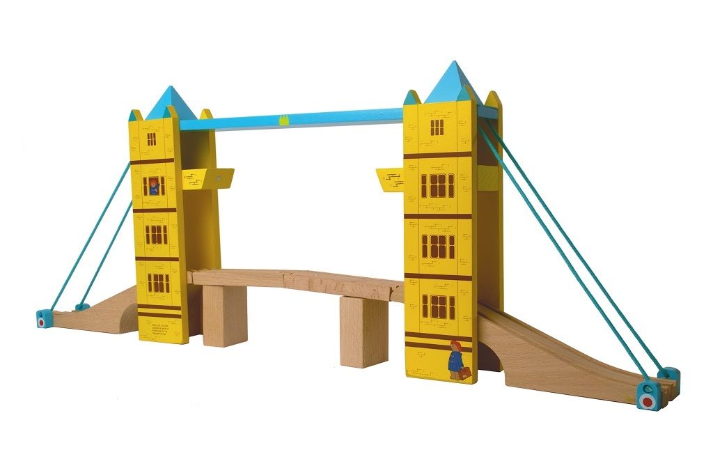 piccolo ponte sollevatore a piedi binario ferroviario Tower Immagine del prodotto 