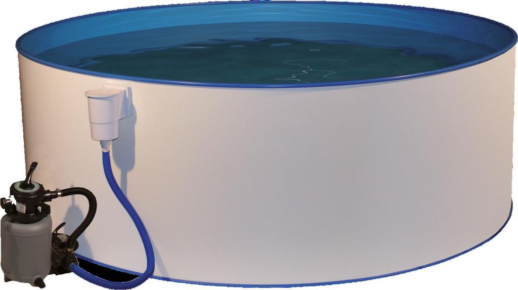 myPOOL Poolset Trend Rundform mit Sandfilteranlage-Ø 4,00 x 1,20 m - Gr. 2