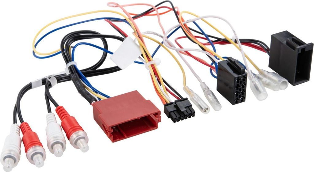 Lenkradfernbedienung Adapter passend für Kabelbaum 42cx401/42cx402 Audi ISO/Mini ISO Cinch