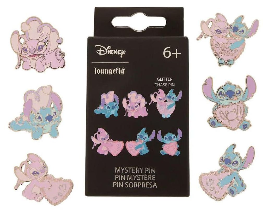 Loungefly Angel & Stitch Disney Loungefly Stift One Size