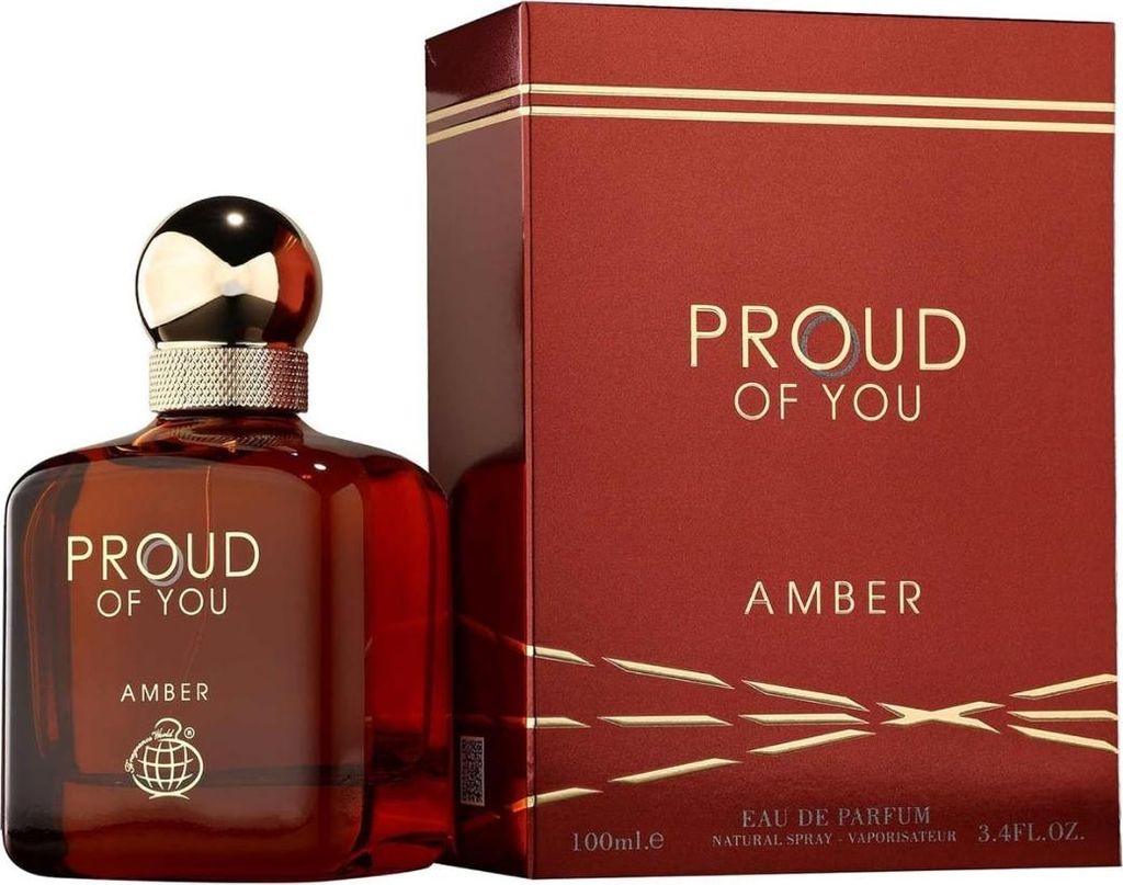 Fragrance World Proud Of You Amber eau de parfum unisex 100 Immagine del prodotto 
