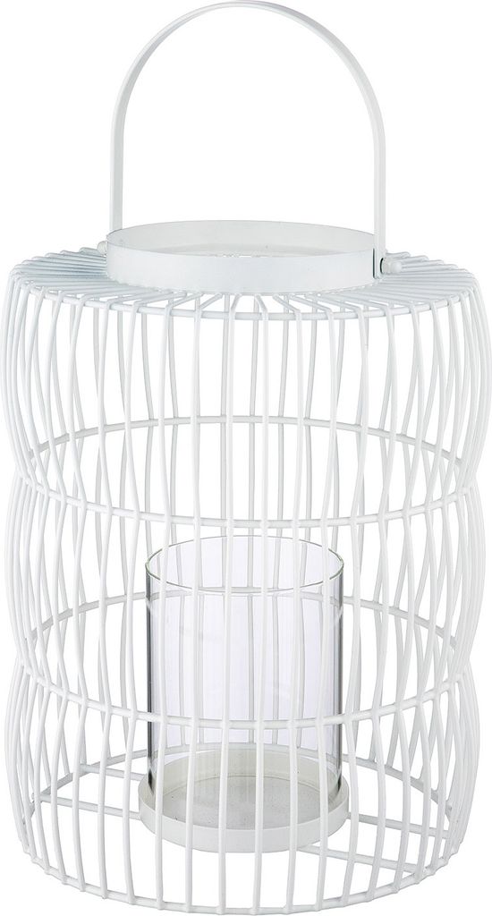 Gilde Metall Windlicht "Stage" VE 3 69129