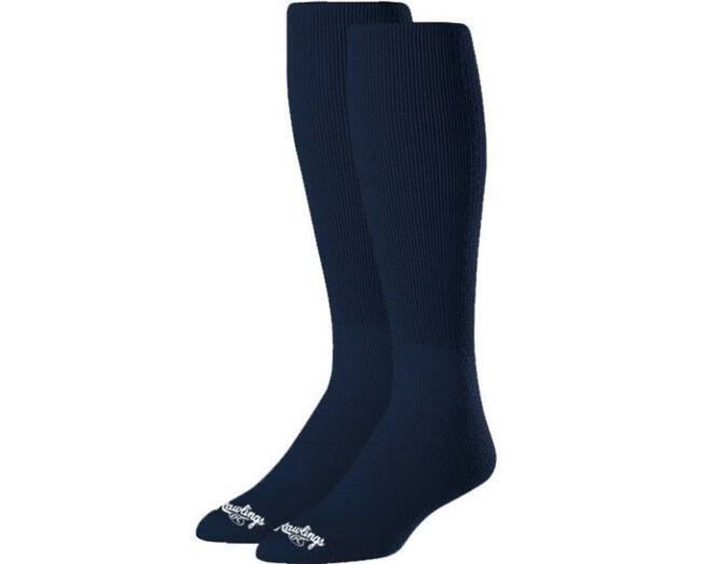 Rawlings Baseball Socks (2 Pair) M Navy Baseball/Softball Artikel