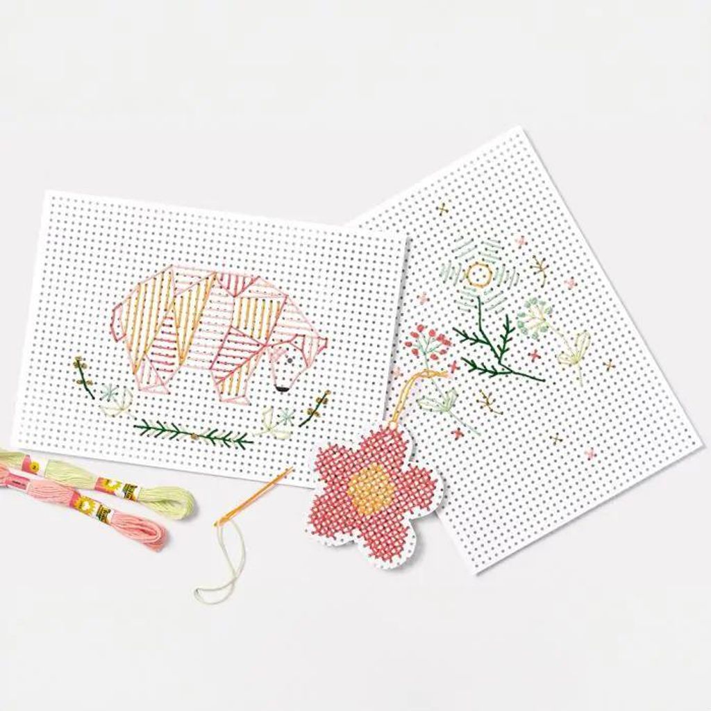 folia Stickkarton, 175 x 245 mm, weiá unbedruckt Image du produit 