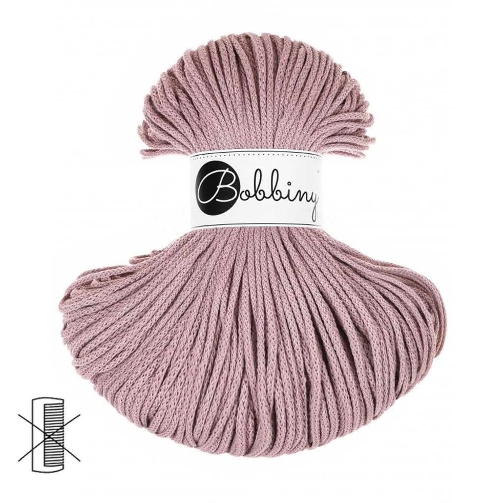 Bobbiny Junior 3 mm 100 m Mauve Špagát Obrázok produktu 
