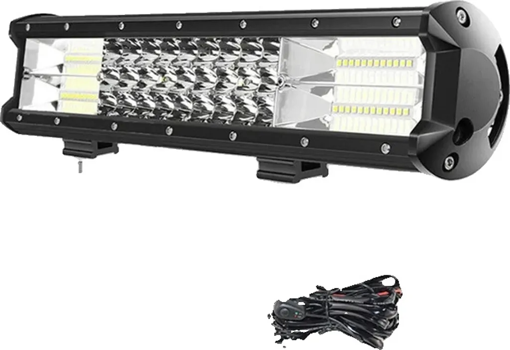 Barre LED 216W anti-buée et antichoc pour visibilité tout-terrain