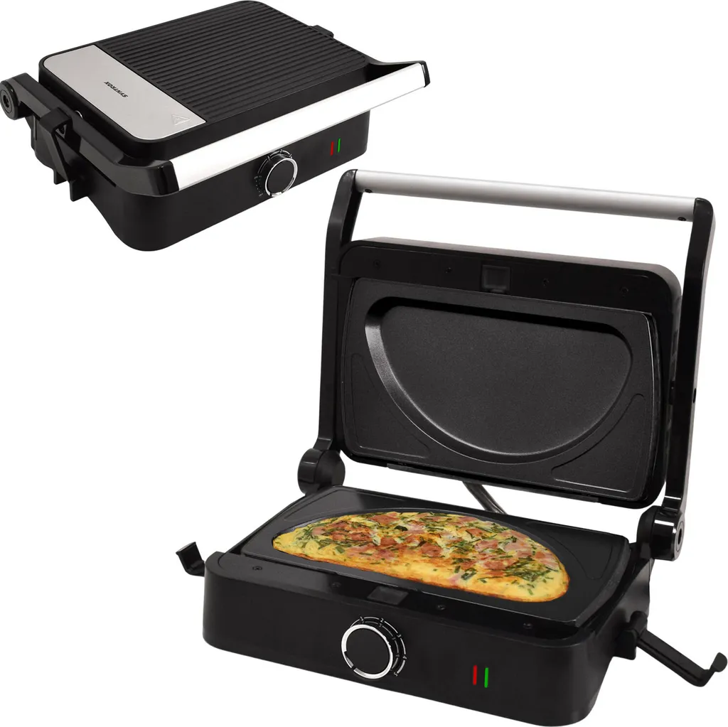 Toledo SM-1000W Omelette Maker: Eccellenza nelle Piastre Intercambiabili