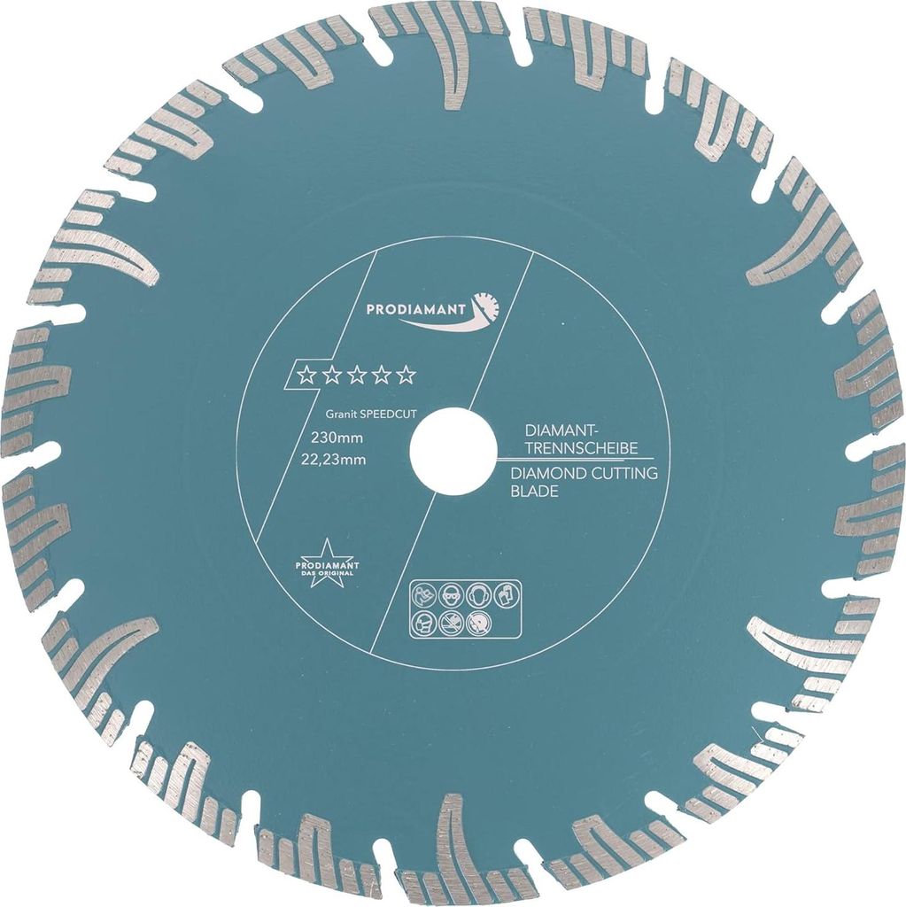 PRODIAMANT Premium Diamanttrennscheibe Granit 230mm Super Speed Cut