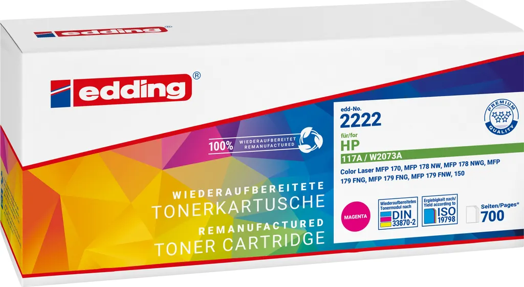 Toner Magenta W2073A (117A) Compatibile | Taglia i Costi di Stampa HP