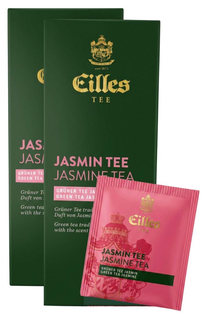 EILLES TEE Teebeutel Jasmin Tee, Sparpack mit 2x25er Box Produktbild  KI-generiertes Bild