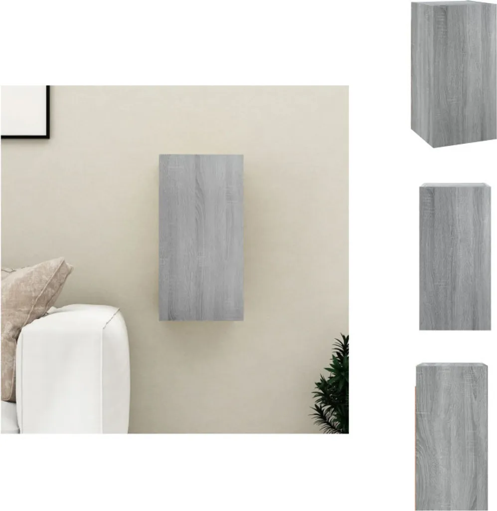 Mobile TV vidaXL Grigio Sonoma: Trasforma il tuo Angolo Relax