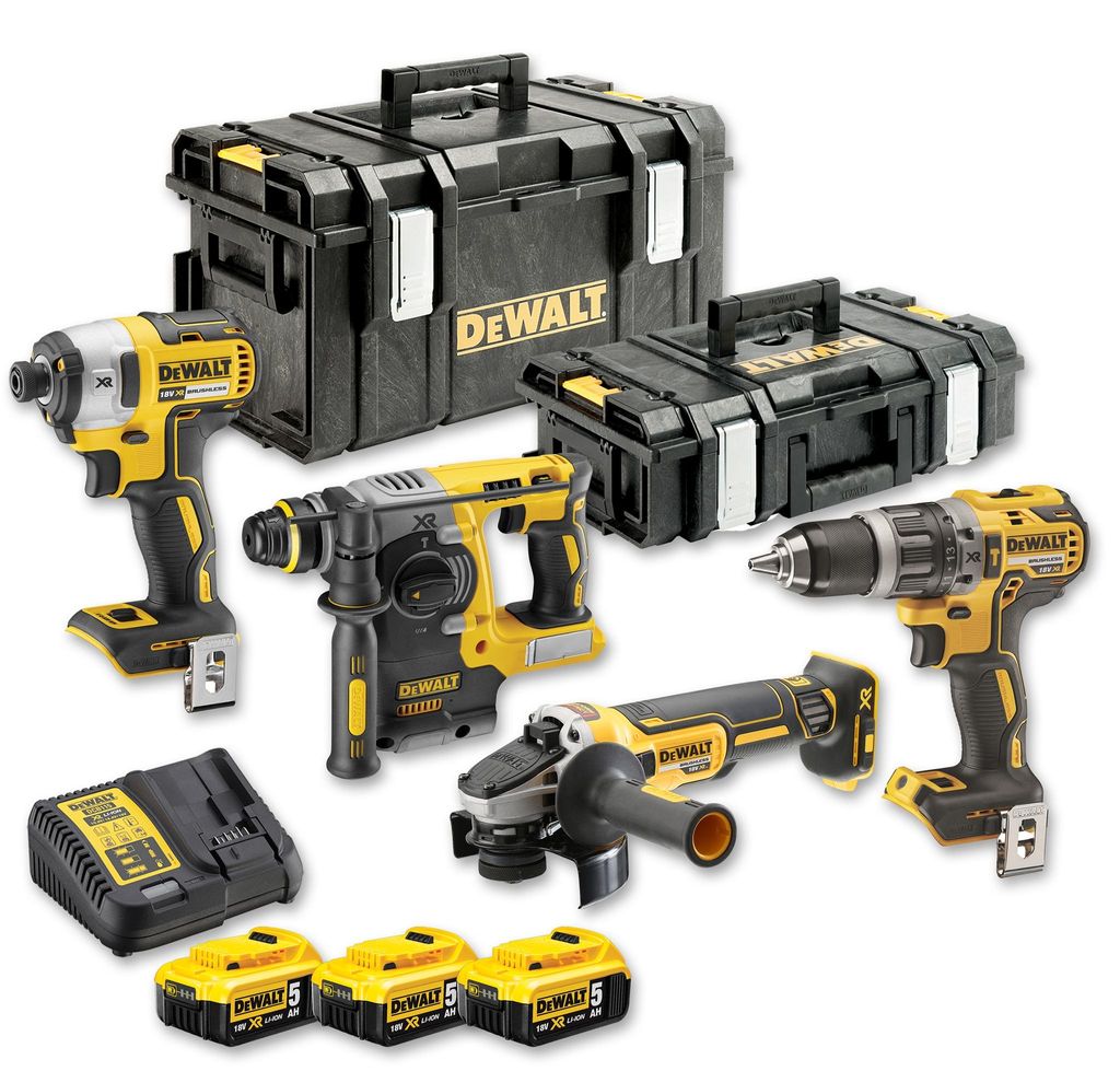 DeWalt Akku-Kombopack (4-tlg.), 18V Produktbild 