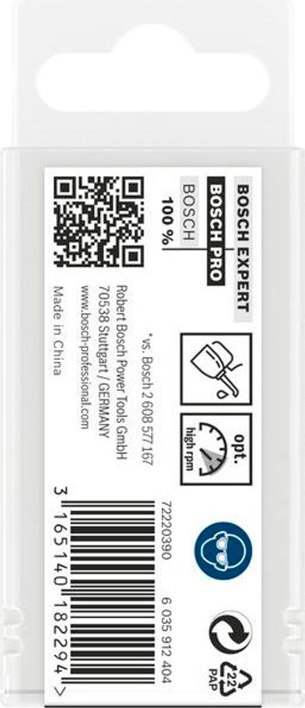 PRO Metal HSS-G Spiralbohrer mit Doppelklinge, 5,2 x 17 x 62 mm, 10-tlg.