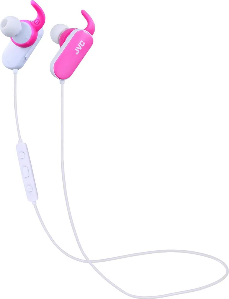 Casque sans fil JVC EBT5 rose : Idéal pour le Sport et le Lifestyle
