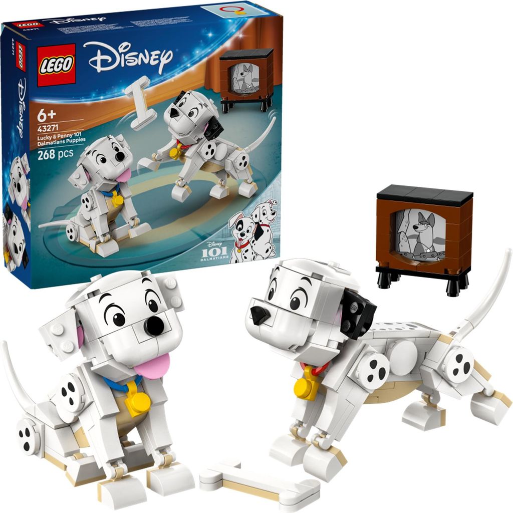 LEGO® Disney 43271 Šteniatka Lucky a Penny zo 101 Obrázok produktu 
