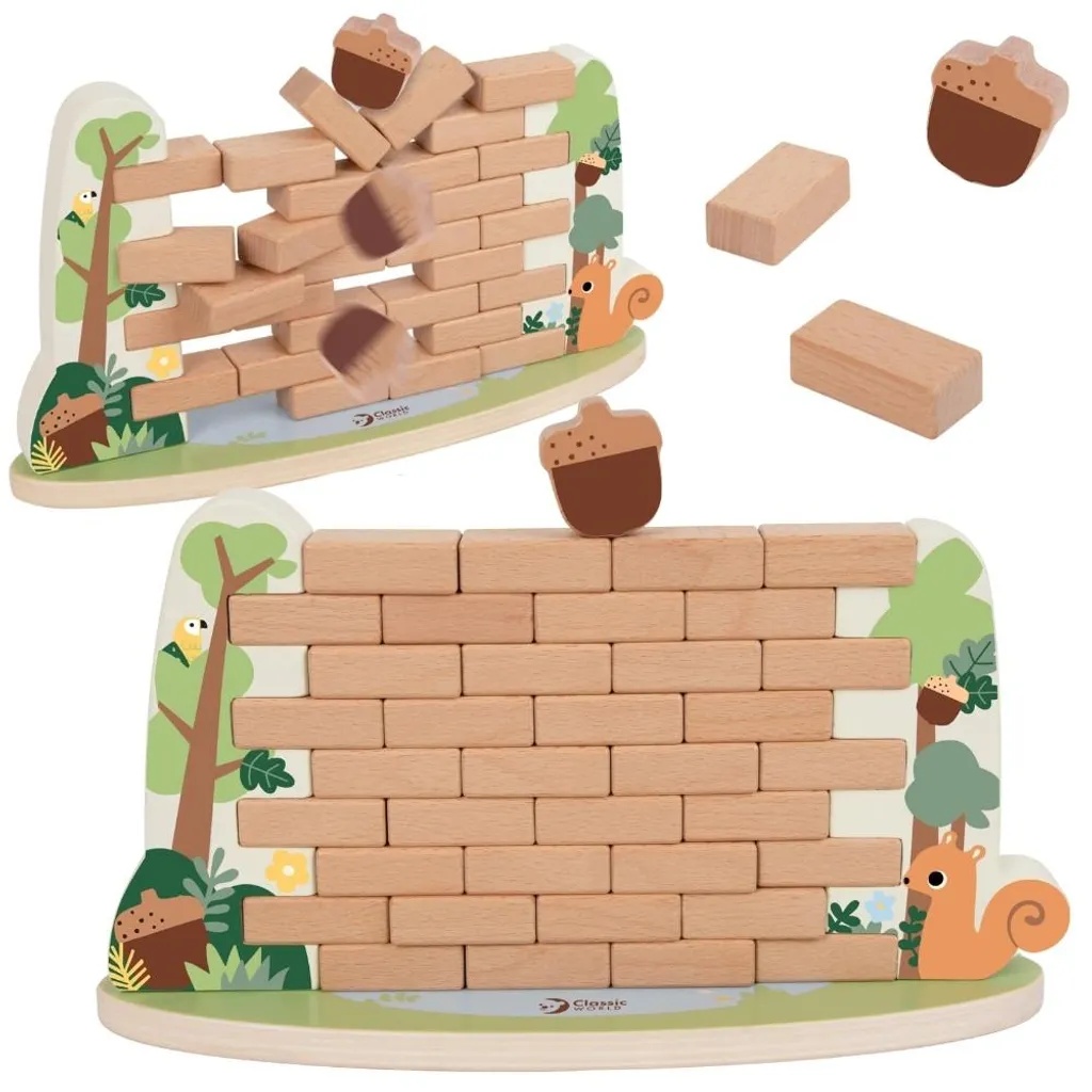 Jeu de société Falling Squirrel idéal pour la motricité fine de l'enfant