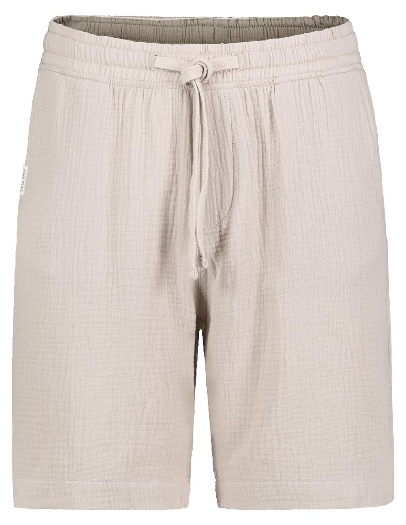 Sublevel Casual Chinoshorts Elastischer Bund Kordelzug Einfarbig Größe: M
