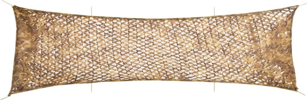 Tarnnetz mit Aufbewahrungstasche 753x199 cm Sandfarbe