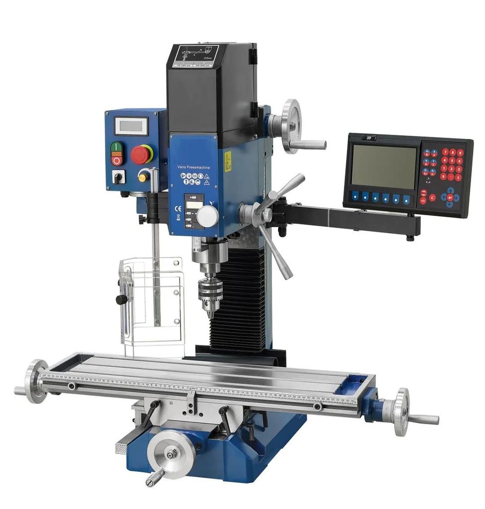 Fräsmaschine BF28 750W 230V mit Digitalanzeige Fräsen Fräse Fräsarbeiten