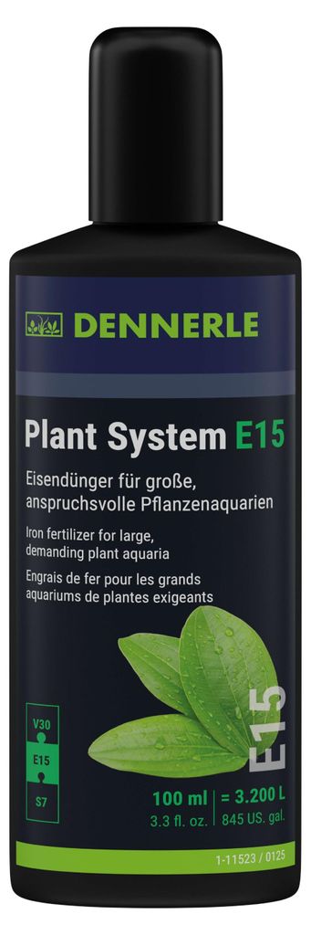 Dennerle Plant System E15, 100 ml - Flüssiger Eisendünger Produktbild 