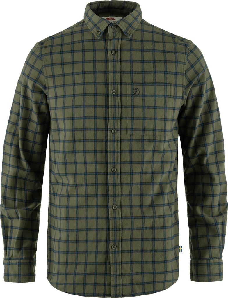 FJÄLLRÄVEN Fjällräven Övik Flannel Hemd Herren grün 48