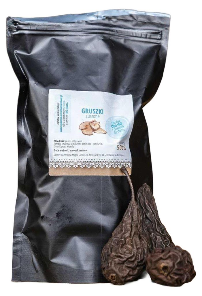 Poires séchées et fumées 400 g - Schronisko Bukowina Image du produit 