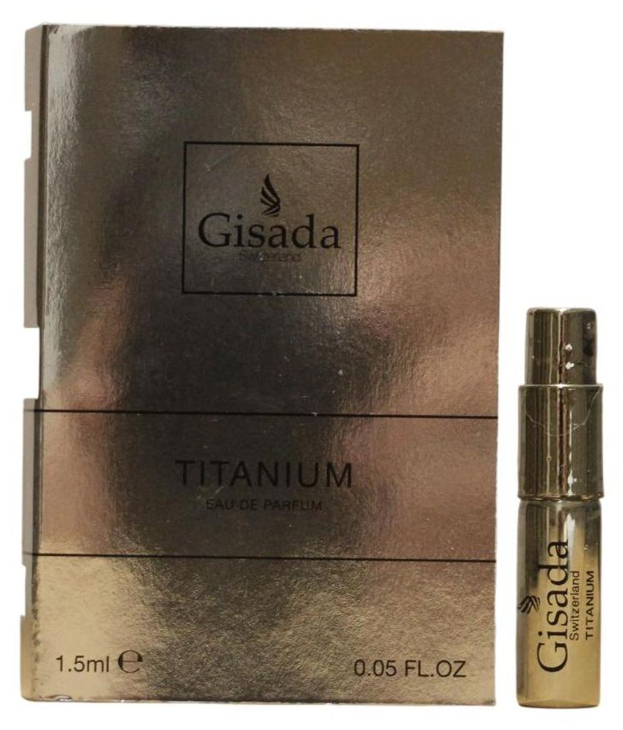 Gisada, Titanium, Eau de Parfum, Unisex, 1,5 ml*Flä schchen Produktbild 