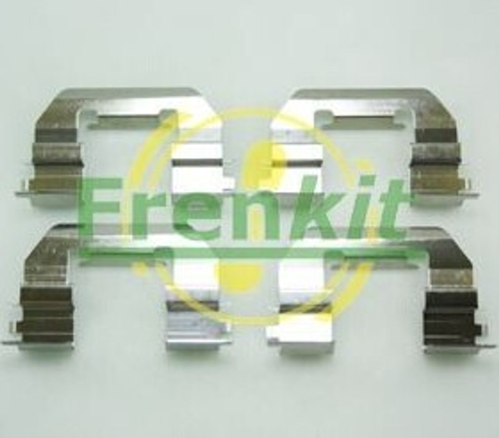 FRENKIT 900011 Zubehörsatz Scheibenbremsbelag Vorne für FIAT 500X (334) Fullback Pickup (502, 503) für HYUNDAI H350 Kasten für JEEP Compass (MP...