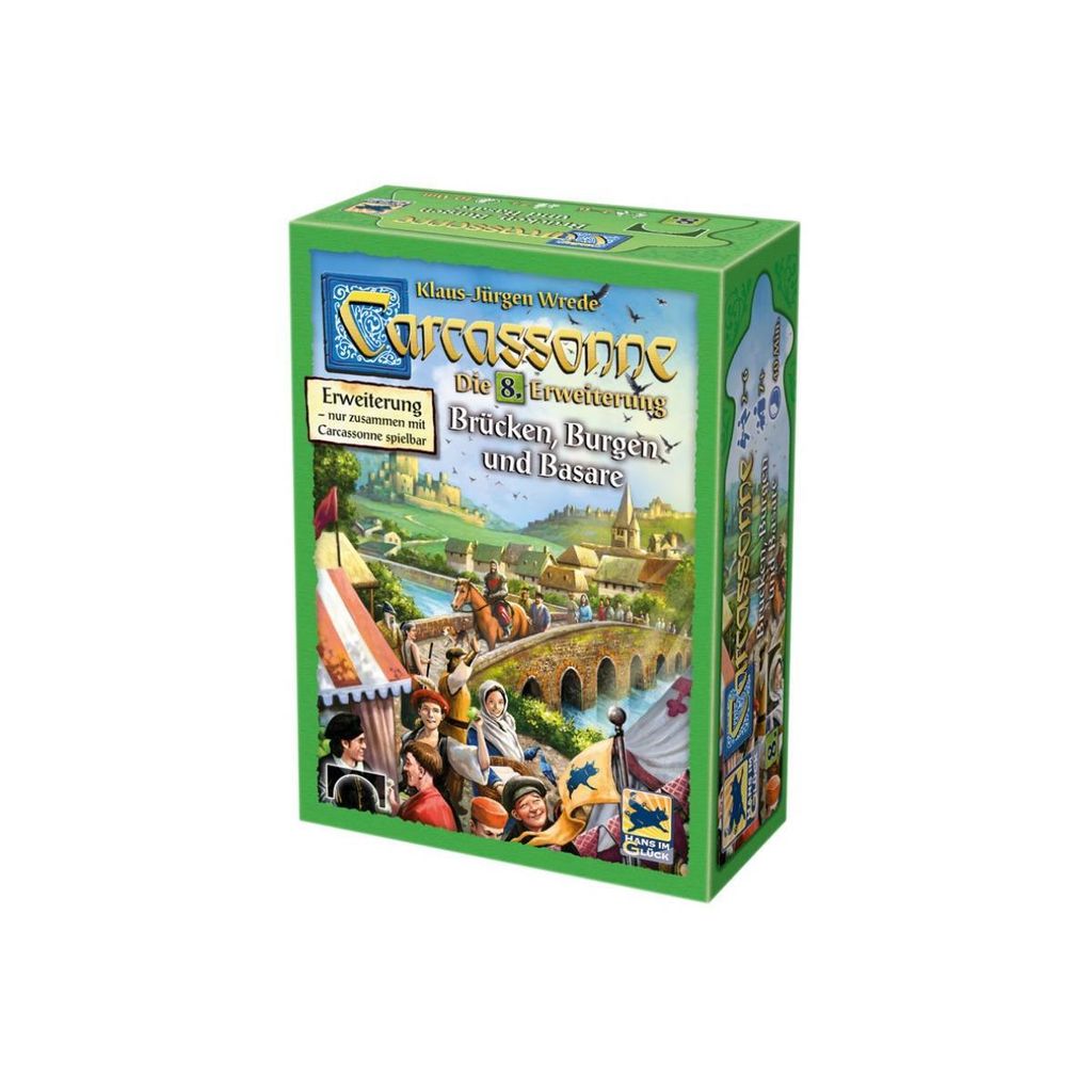 Carcassonne, Brücken, Burgen und Basare (Spiel-Zubehör) Produktbild 