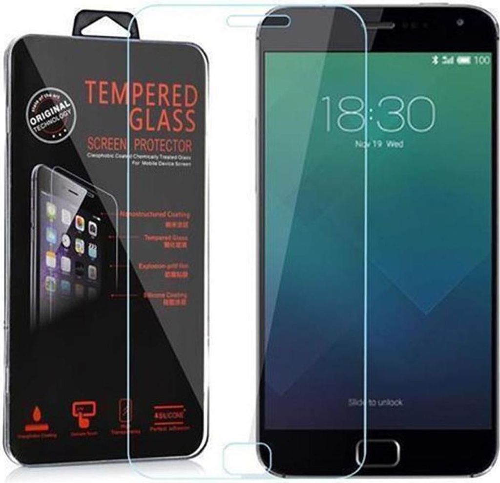 Cadorabo Panzer Folie für MEIZU MX 4 PRO Schutzfolie in Transparent Gehärtetes Tempered Display-Schutzglas