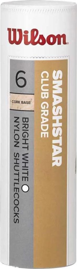 Wilson Smashstar 77 Badmintonbälle Durchsichtig 6 Units Durchsichtig 6 Units