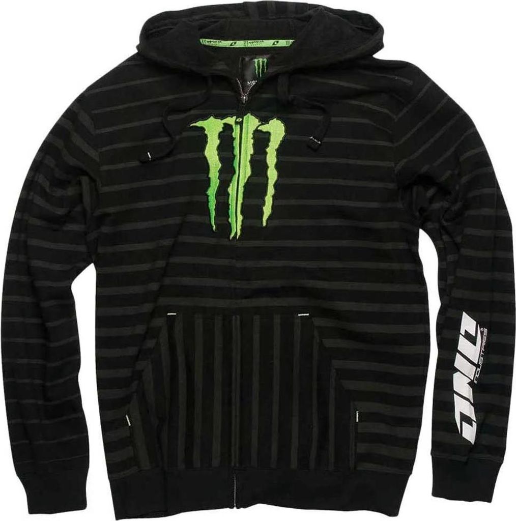 One Industries Monster Frankie Kapuzenpullover Schwarz S Herren Schwarz S