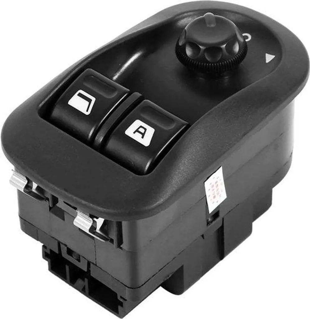 Commutateur lève-vitre électrique intérieur - Commande 12V Noir OE