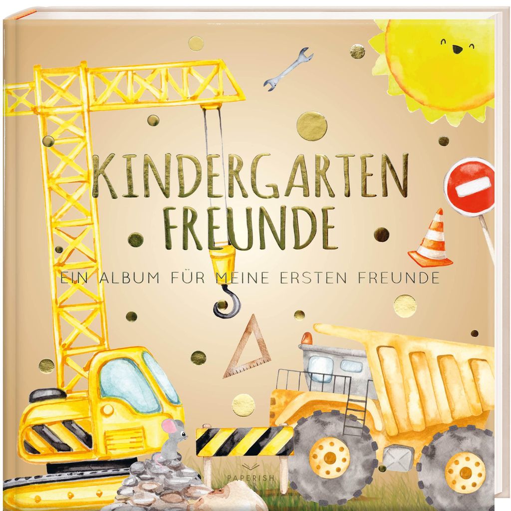 PAPERISH® Kindergartenfreunde – Baustelle: ein Album für Image du produit 