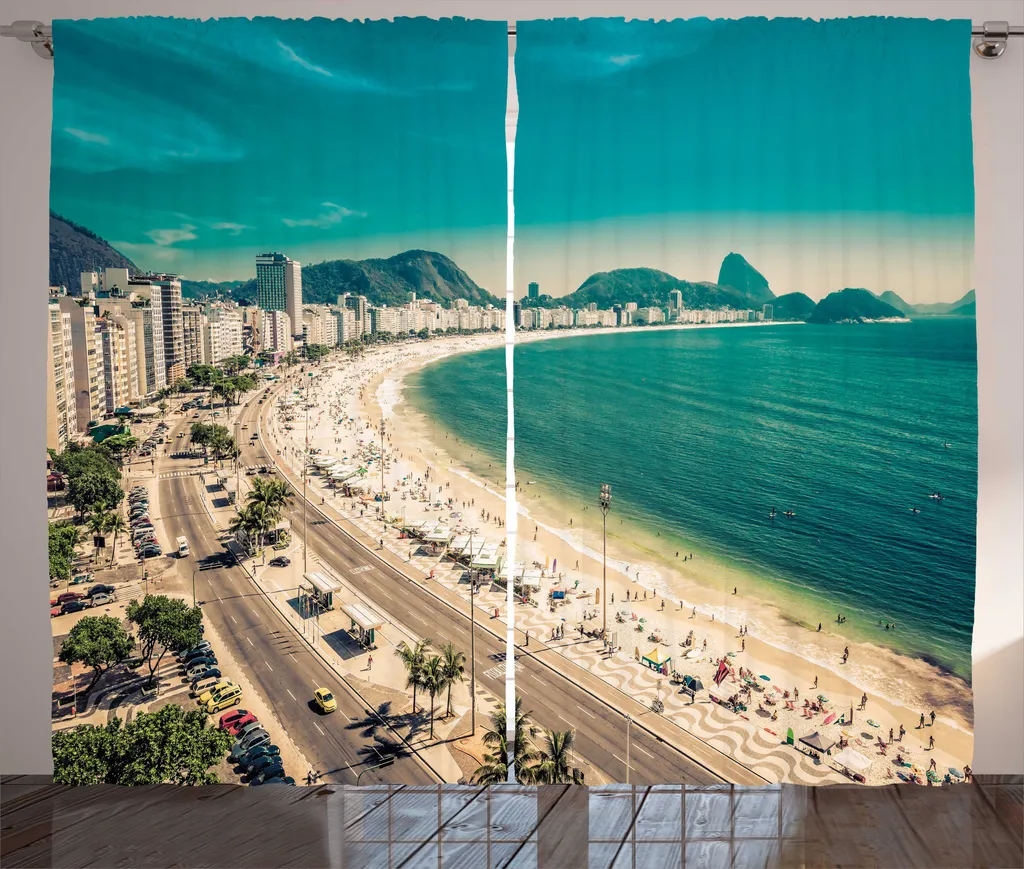 Tenda Copacabana Vintage ABAKUHAUS 280x175 cm | Design Multicolore