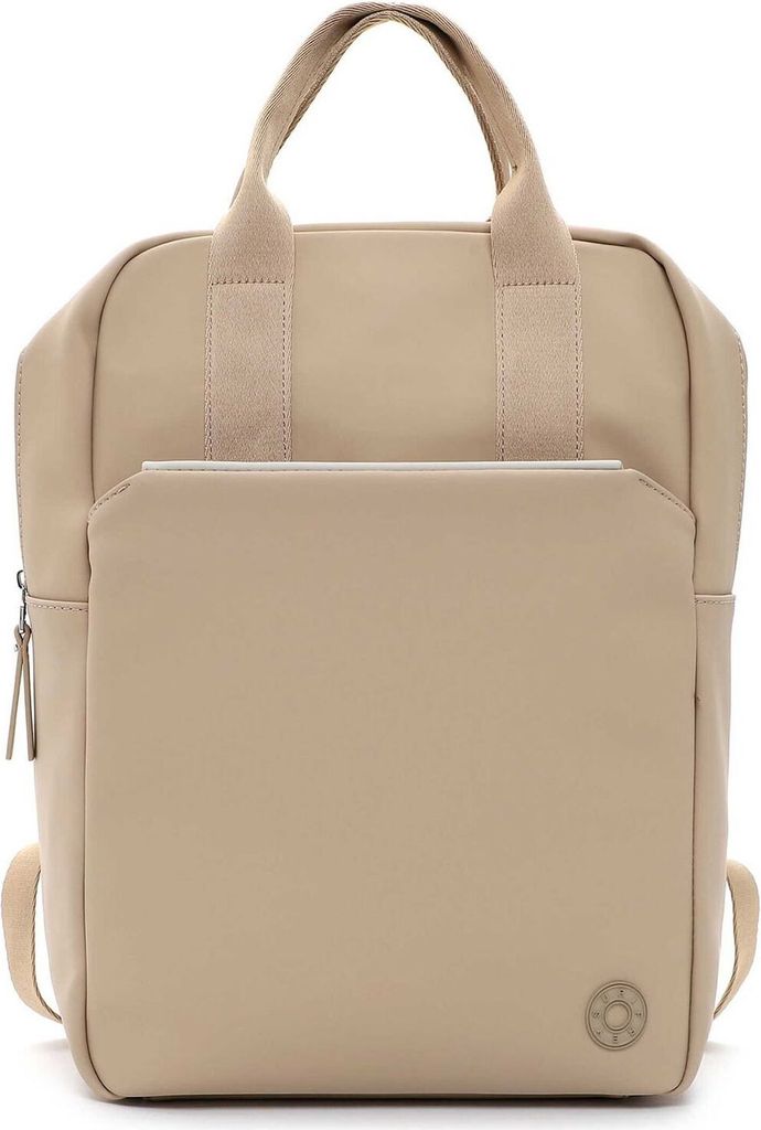 SURI FREY Freizeitrucksack Rucksack mit Laptopfach Besty Backpack Sand beige