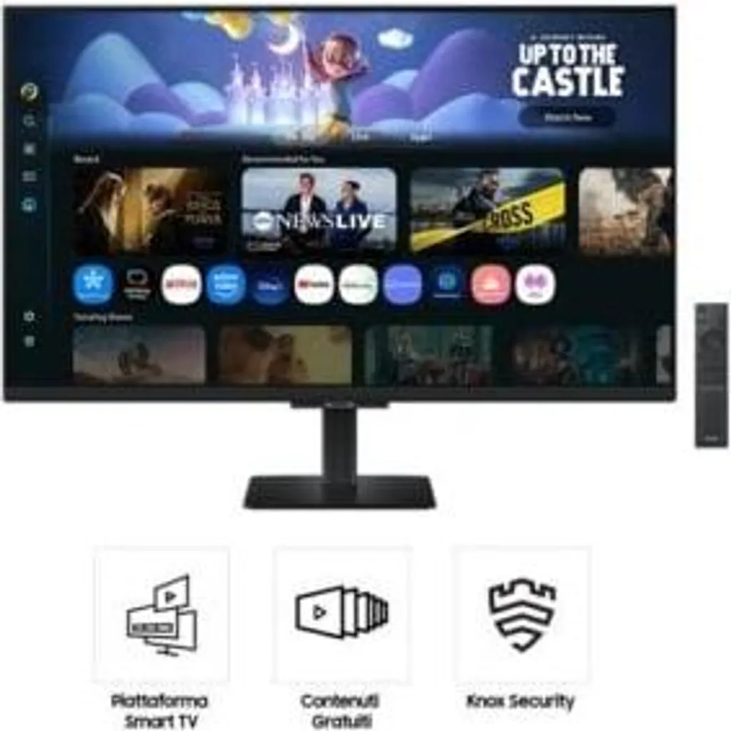 Moniteur LED Full HD Samsung 32" 4ms avec Fonctions Connectées Noir - 4
