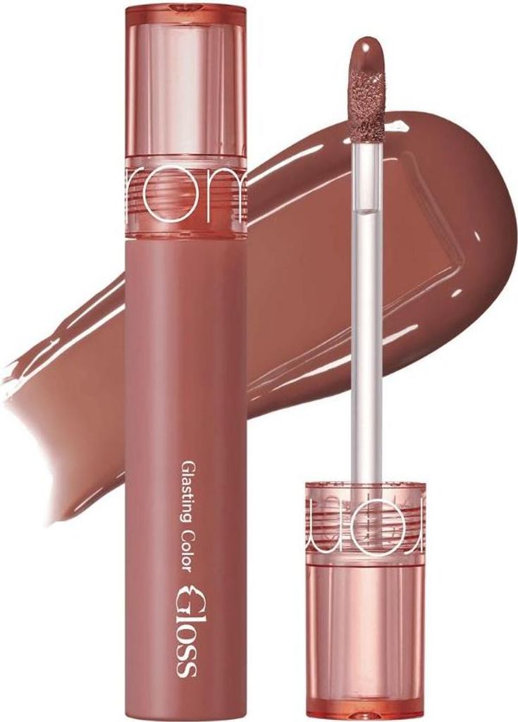 rom&nd Glasting Color Gloss 06 Deepen Moor 4 g - brauner Lipgloss