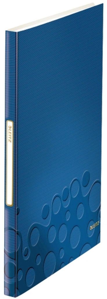 LEITZ Sichtbuch WOW A4 PP mit 40 Hüllen blau metallic