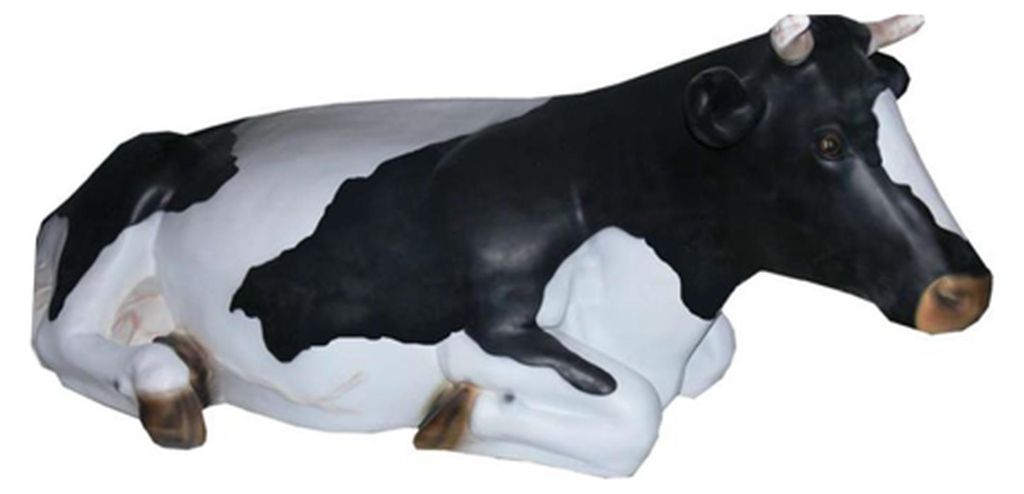 Garten Deko Figur Statue Skulptur 220cm Figuren Statuen Rind Neuware Dekoration