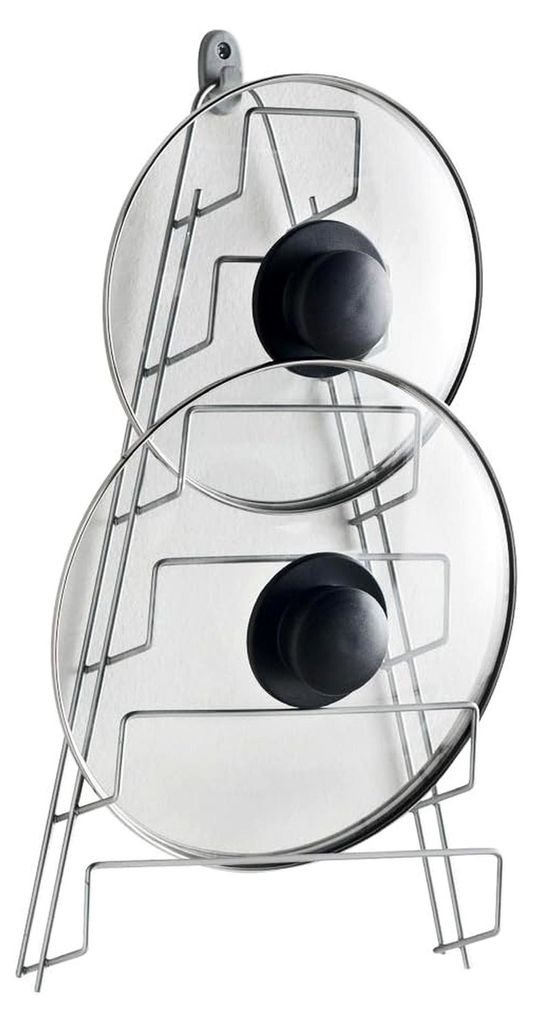 Lid Holder 6 Places Items for Table, Material, Multicolor, N