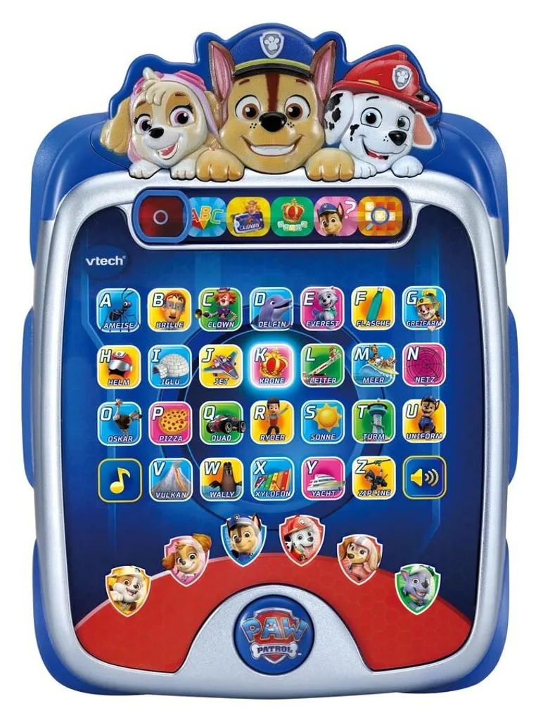 Tablette Éducative Lumineuse PAW Patrol V-Tech avec 6 Modes de Jeux Int