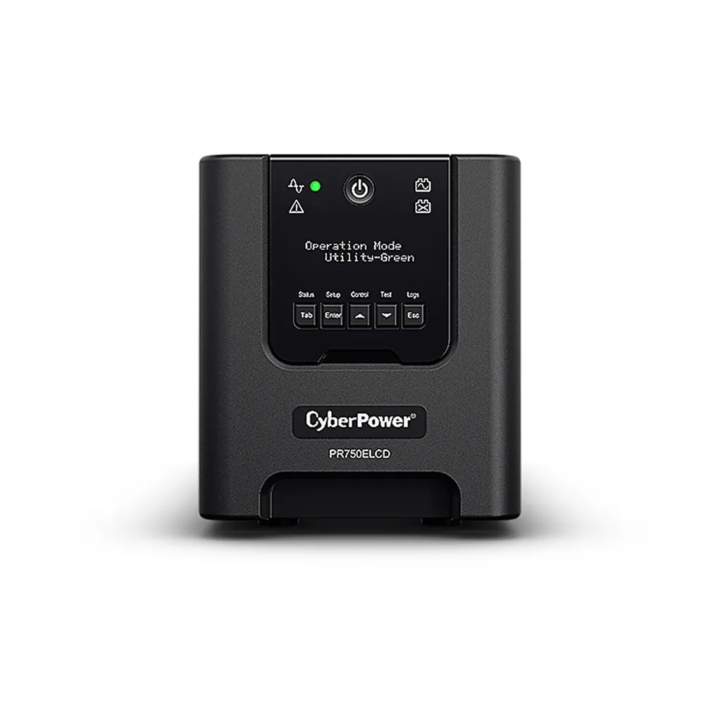 Onduleur Professionnel Line-Interactive 675W CyberPower PR750ELCDGR