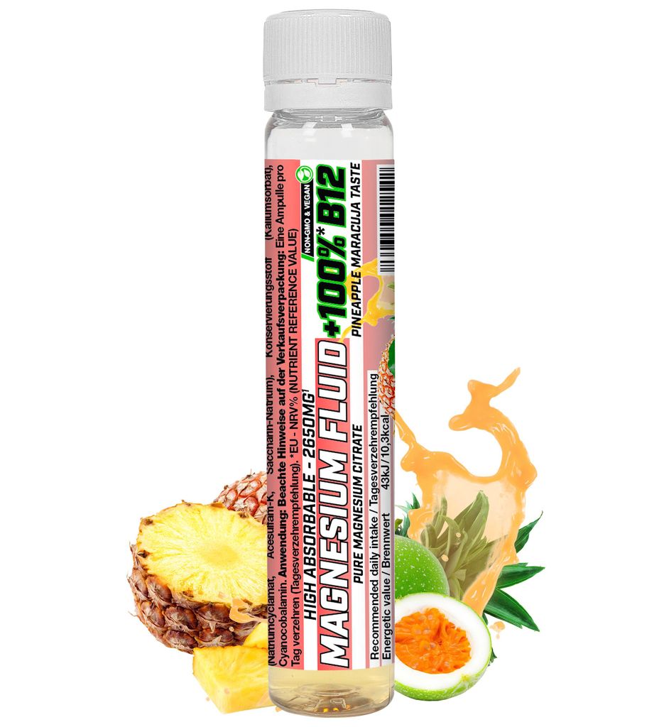 Magnesium Citrat + Vitamin B12 100 Ampullen
