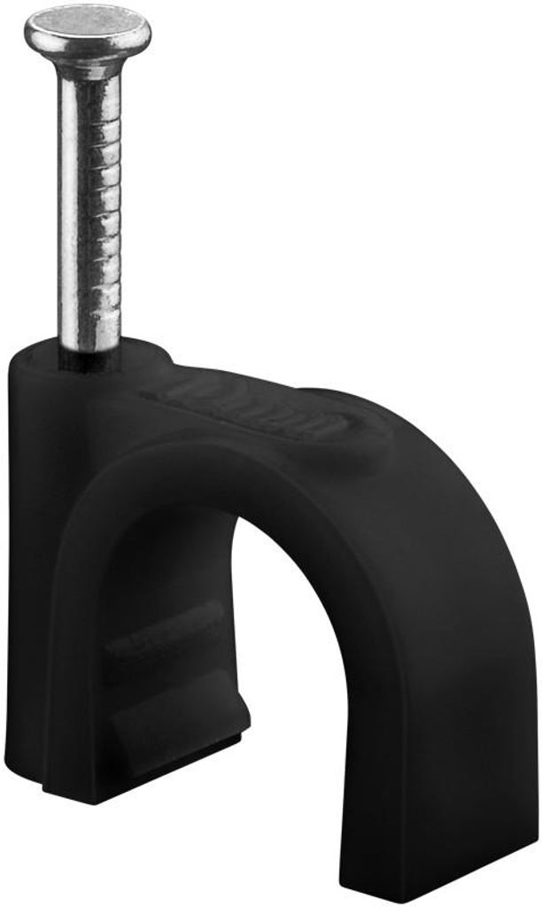 Goobay 64683 Kabelschede, 10 mm, zwart, 10 mm - Bevestiging Productafbeelding 